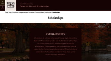 scholarships.txstate.edu