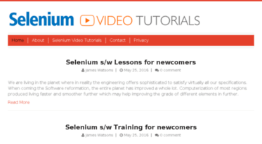 seleniumvideotutorials.com