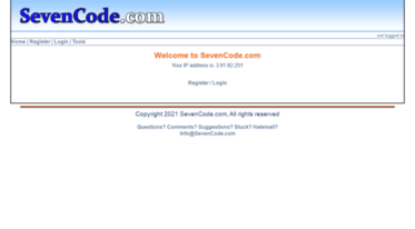 sevencode.com