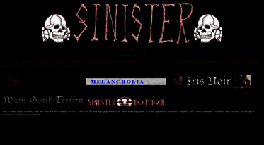 sinister.com