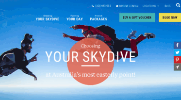 skydivebyronbay.com