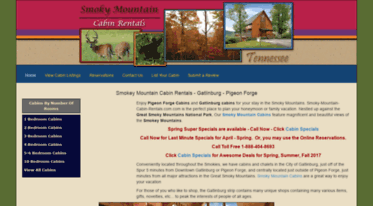 smoky-mountain-cabin-rentals.com