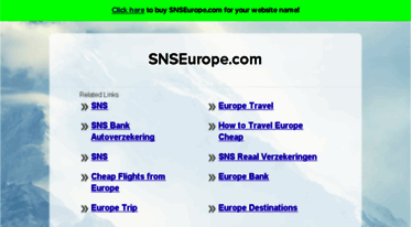 snseurope.com