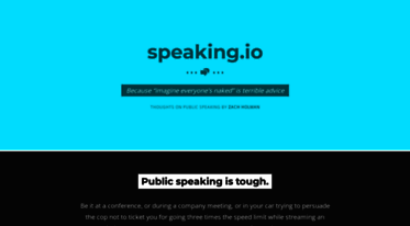 speaking.io