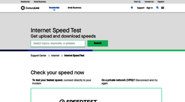 speedtest.centurylink.net