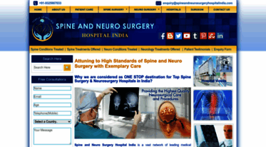 spineandneurosurgeryhospitalindia.com