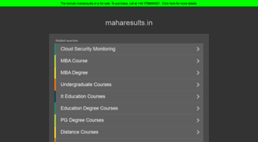 ssc.maharesults.in