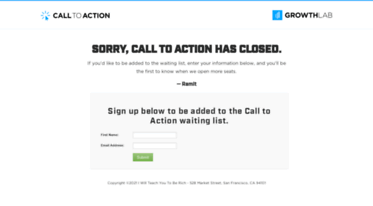start.thecalltoaction.com