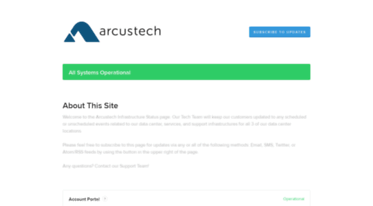 status.arcustech.com