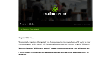 status.mailprotector.com