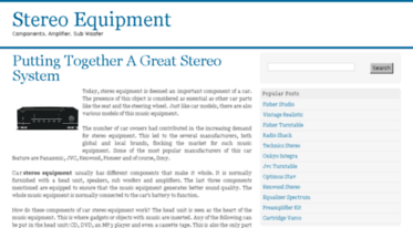 stereo-equipment.org