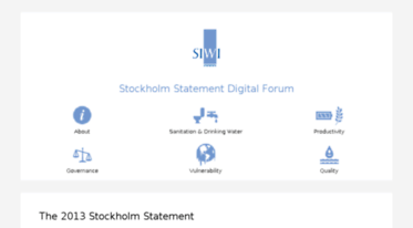stockholmstatement.siwi.org