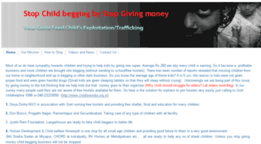 stopchildbegging.org