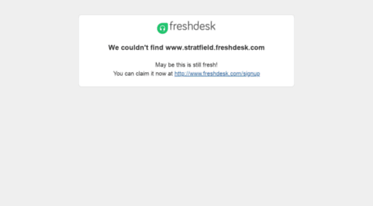 stratfield.freshdesk.com