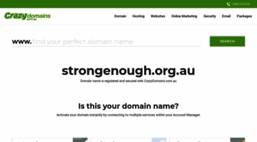 strongenough.org.au