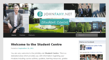 studentcentre.johnfahy.net