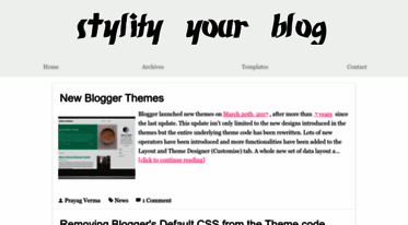 stylifyyourblog.com