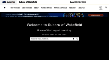 subaruofwakefield.com