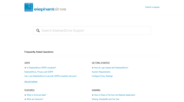 support.elephantdrive.com