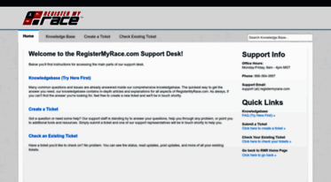 support.registermyrace.com