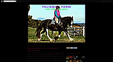 talismanfarmsporthorses.blogspot.com