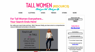 tallwomenresource.com