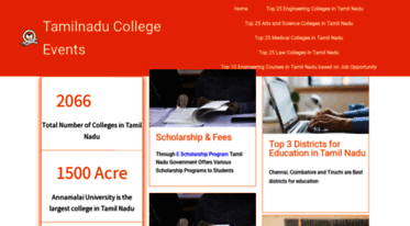 tamilnaducollegeevents.in