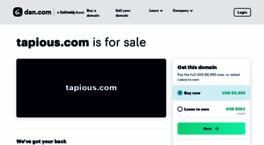 tapious.com