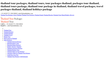 thailandtourpackages.org.in
