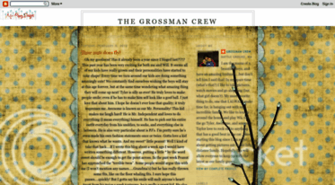 the-grossmancrew.blogspot.com