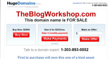 theblogworkshop.com