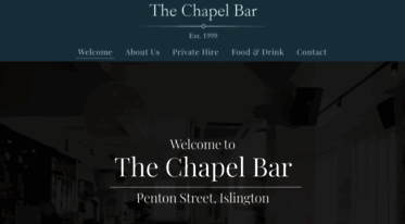 thechapelbar.co.uk