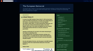 theeuropeandemocrat.blogspot.com