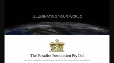 theparadisefoundation.org