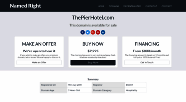 thepierhotel.com