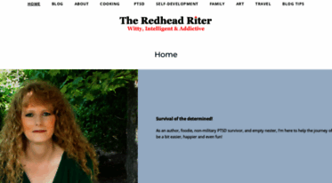 theredheadriter.com