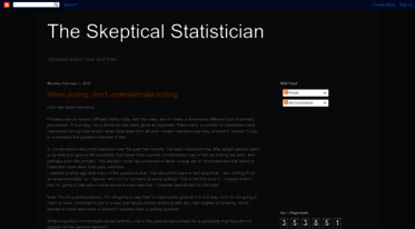 theskepticalstatistician.blogspot.com