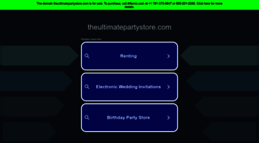 theultimatepartystore.com