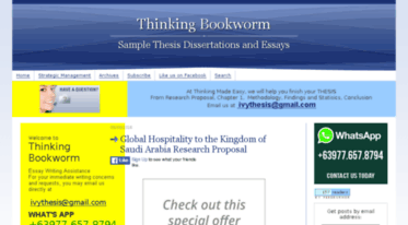 thinkingbookworm.com