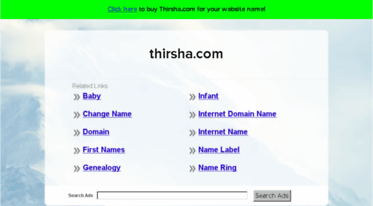 thirsha.com