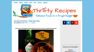 thriftyrecipes.com