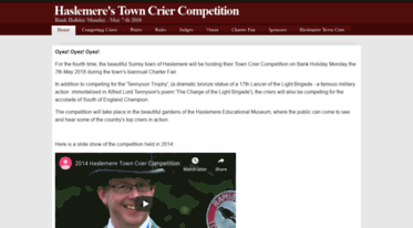 towncriercompetition.co.uk