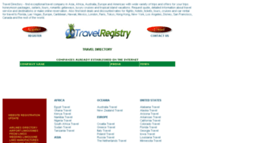 travelregistry.net
