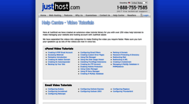 tutorials.justhost.com