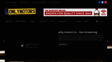 tv.onlymotors.com