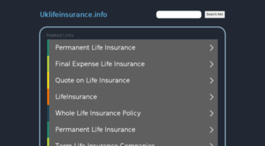 uklifeinsurance.info