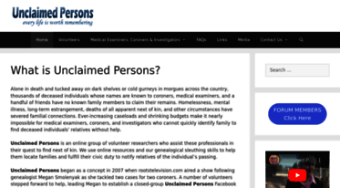 unclaimed-persons.org