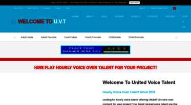 unitedvoicetalent.com