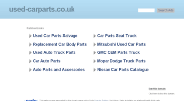 used-carparts.co.uk