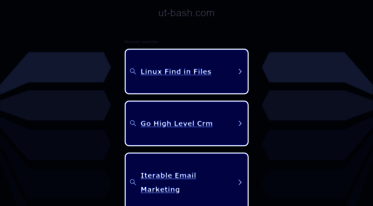 ut-bash.com